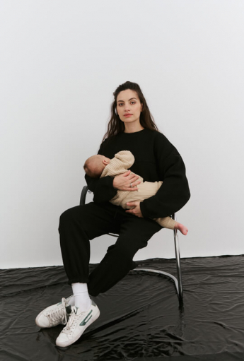 Nursing Sweatshirt EASE Black