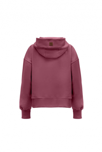 Breastfeeding hoodie BLISS Plum