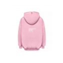 Breastfeeding hoodie COOLEST MOM EVER Pink