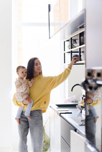 Breastfeeding blouse SIMPLE Yellow