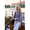 Breastfeeding blouse SAINT TROPEZ Navy Blue