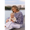 Breastfeeding blouse SAINT TROPEZ Navy Blue
