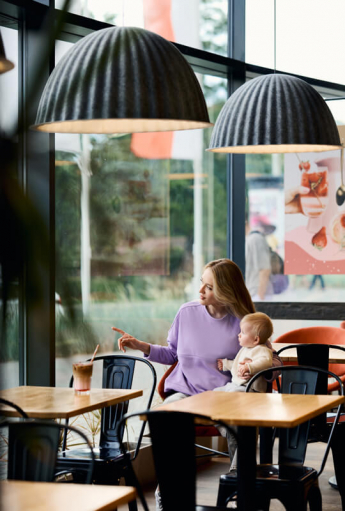 Breastfeeding blouse COMFORT Lavender