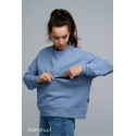 Breastfeeding blouse COMFORT Blue