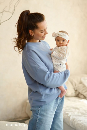 Breastfeeding blouse COMFORT Blue