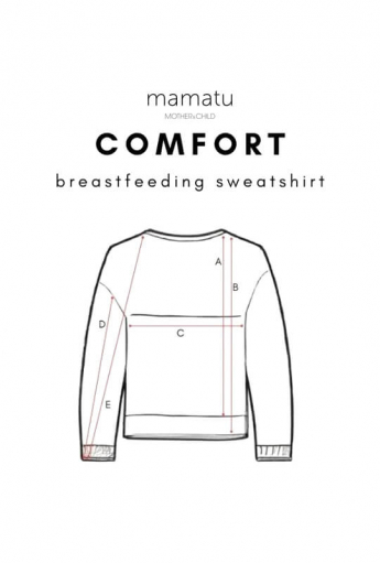 Breastfeeding blouse COMFORT Blue