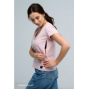 Breastfeeding t-shirt PINK V