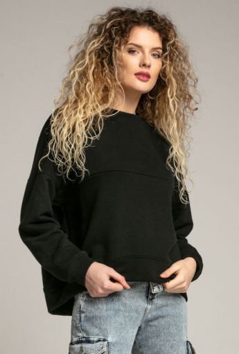Breastfeeding blouse COMFORT black