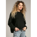 Breastfeeding blouse COMFORT Black