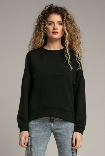 Breastfeeding blouse COMFORT Black