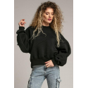 Breastfeeding hoodie RELAX Black