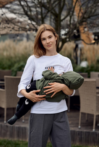 Breastfeeding longsleeve PEACE