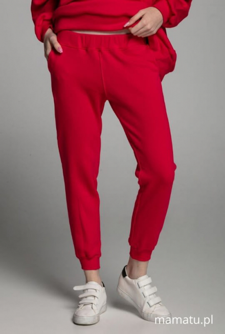 Womens pants COZY red