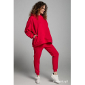 Breastfeeding hoodie COZY Red