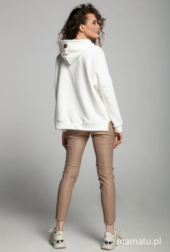 Breastfeeding hoodie COMFY Ecru