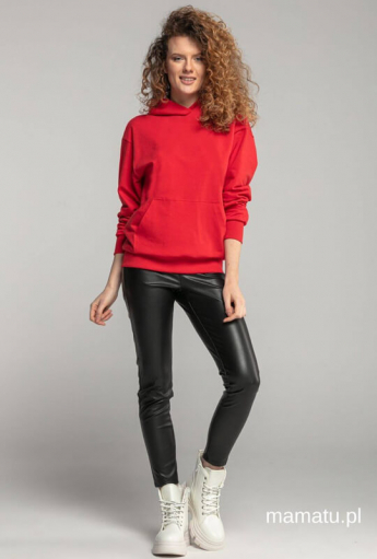 Womens hoodie COOLEST MOM EVER Red