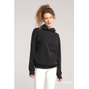 Breastfeeding hoodie COOLEST MOM EVER black