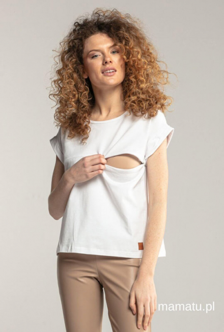 Breastfeeding t-shirt WHITE
