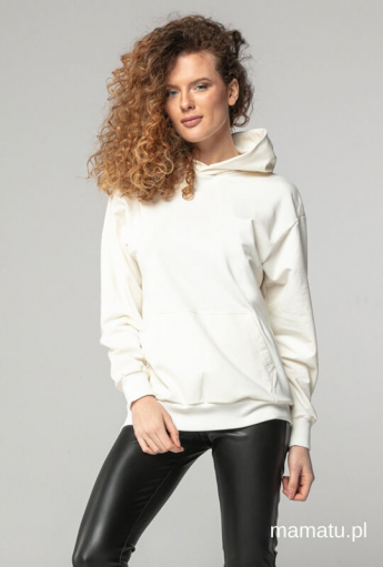 Breastfeeding hoodie ECRU