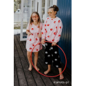 Pocket dress EYES pink