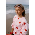 Kids sweatshirt EYES pink
