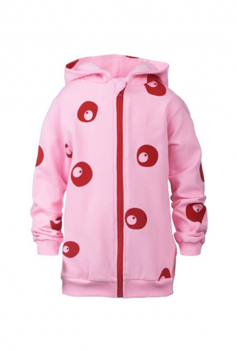 Kids hoodie EYES Pink