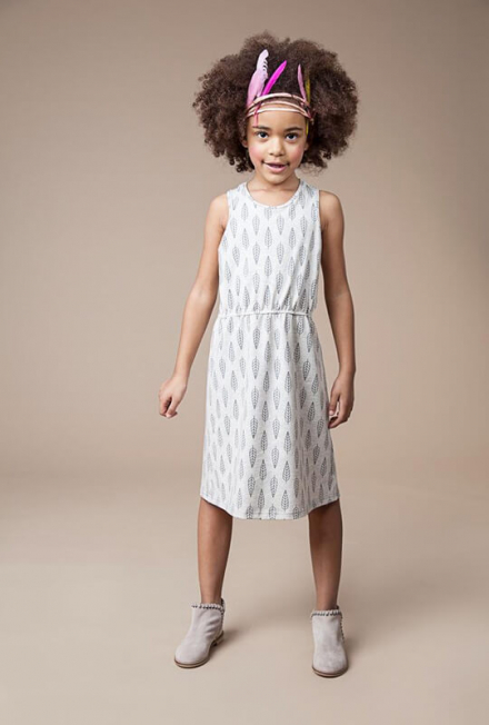 Kids dress FEATHER