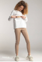 Breastfeeding longsleeve V-BACK White