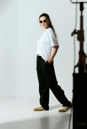 Breastfeeding t-shirt MODERN White