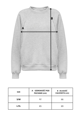 Nursing Sweatshirt CALM Melange
