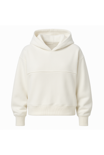 Breastfeeding hoodie Thought Ecru