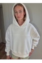 Breastfeeding hoodie Thought Ecru