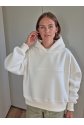 Breastfeeding hoodie Thought Ecru