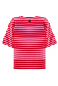 Breastfeeding t-shirt  MODERN Stripes RED