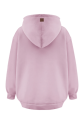 Breastfeeding hoodie COZY dusty pink
