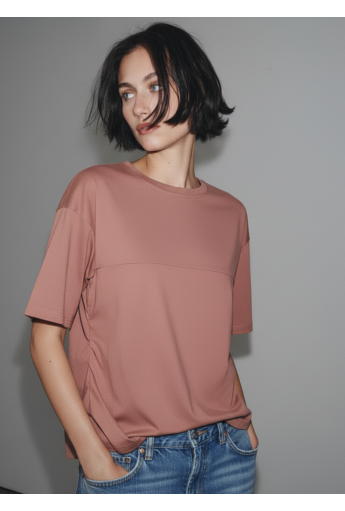 Breastfeeding t-shirt MODERN Copper