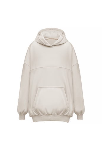 Breastfeeding hoodie COOLEST MOM EVER Latte