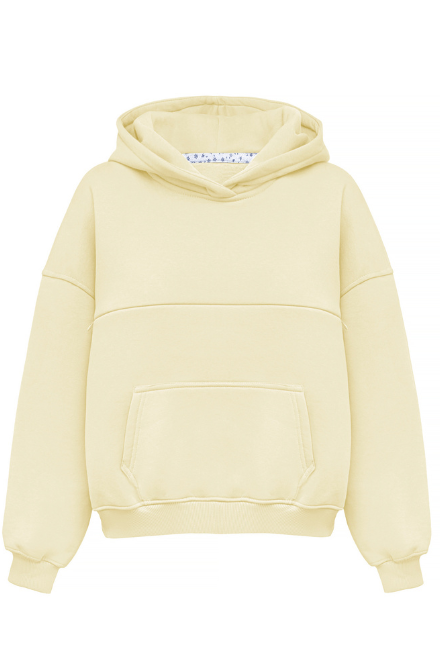 Breastfeeding hoodie SOFTIE Butter yellow