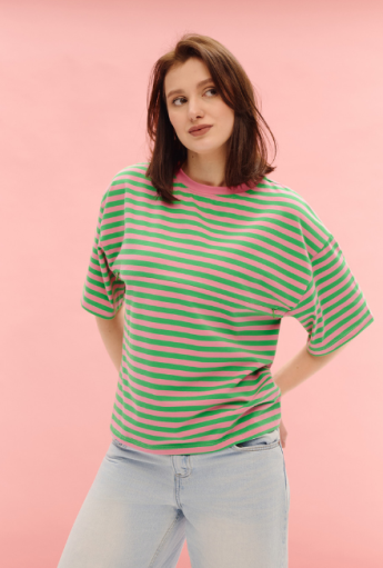 Breastfeeding t-shirt  MODERN Stripes