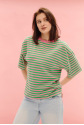 Breastfeeding t-shirt  MODERN Stripes