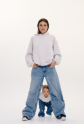 Breastfeeding hoodie SOFTIE Cloud