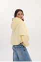 Breastfeeding hoodie SOFTIE Butter yellow
