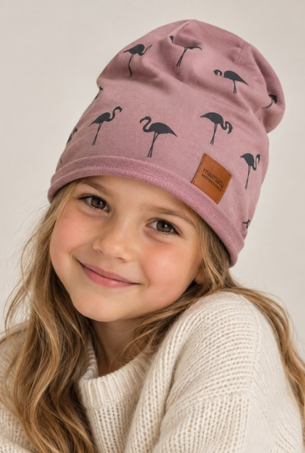 Kids cap FLAMINGOS