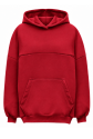Breastfeeding hoodie COOLEST MOM EVER Red